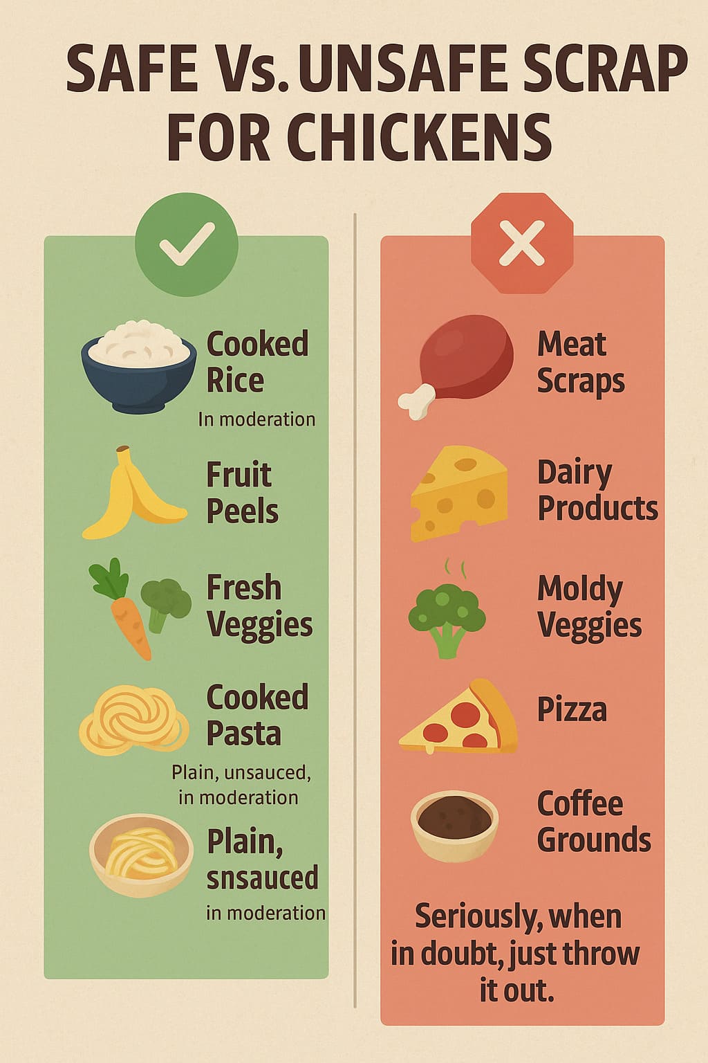 Is It Really Illegal To Feed Chickens Kitchen Scraps In The U.S ...