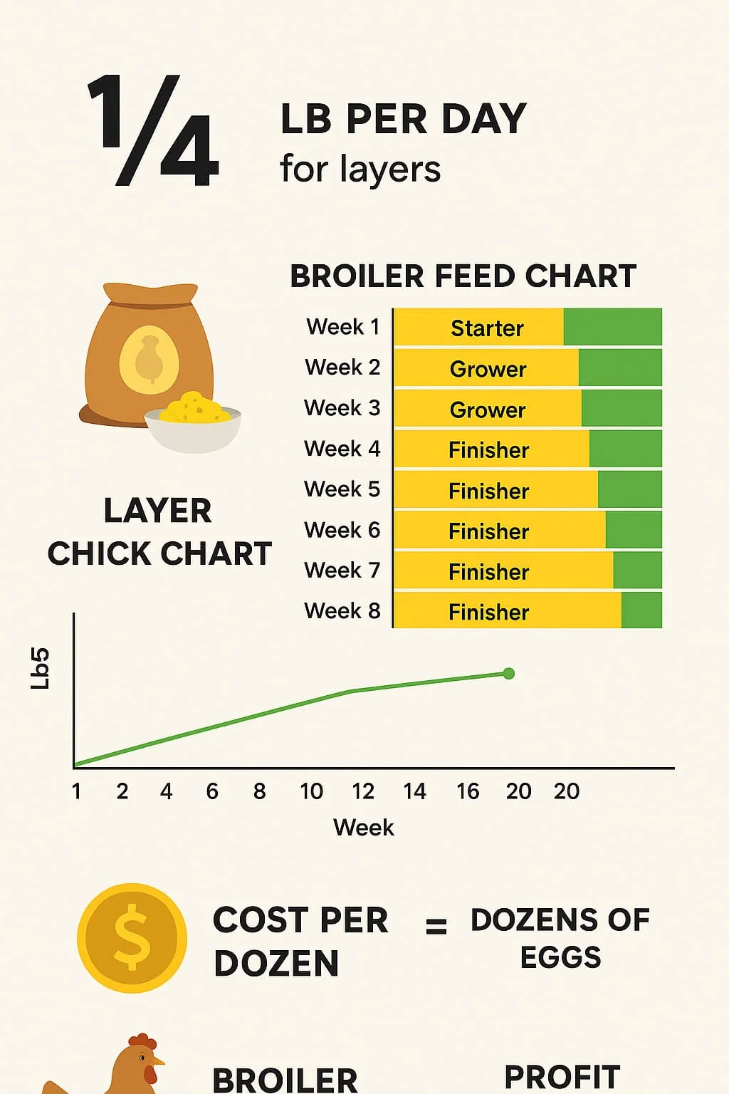 How Much Feed Does a Chicken Eat Per Day