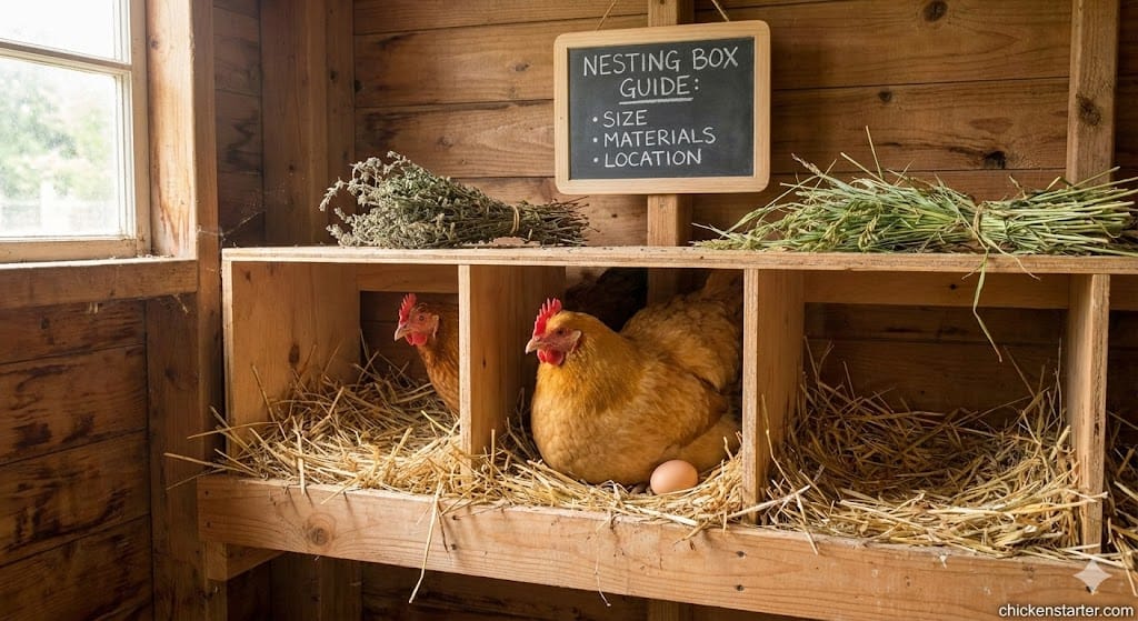 The Ultimate Guide to Chicken Nesting Boxes: Size, Materials, and Location for Happy Hens and Birds