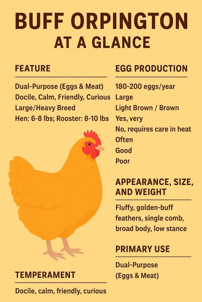 Buff Orpington Profile: The Ultimate Guide to the "Golden Retriever" of Chickens