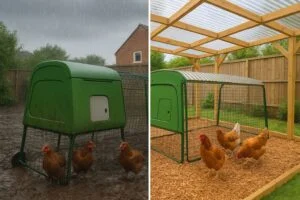 How to Create a Covered Run to Keep Your Flock Dry in the Rain: UK Guide