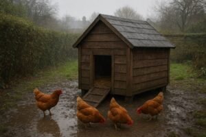 How to Keep a Chicken Coop Dry Through a Damp British Winter: UK Guide