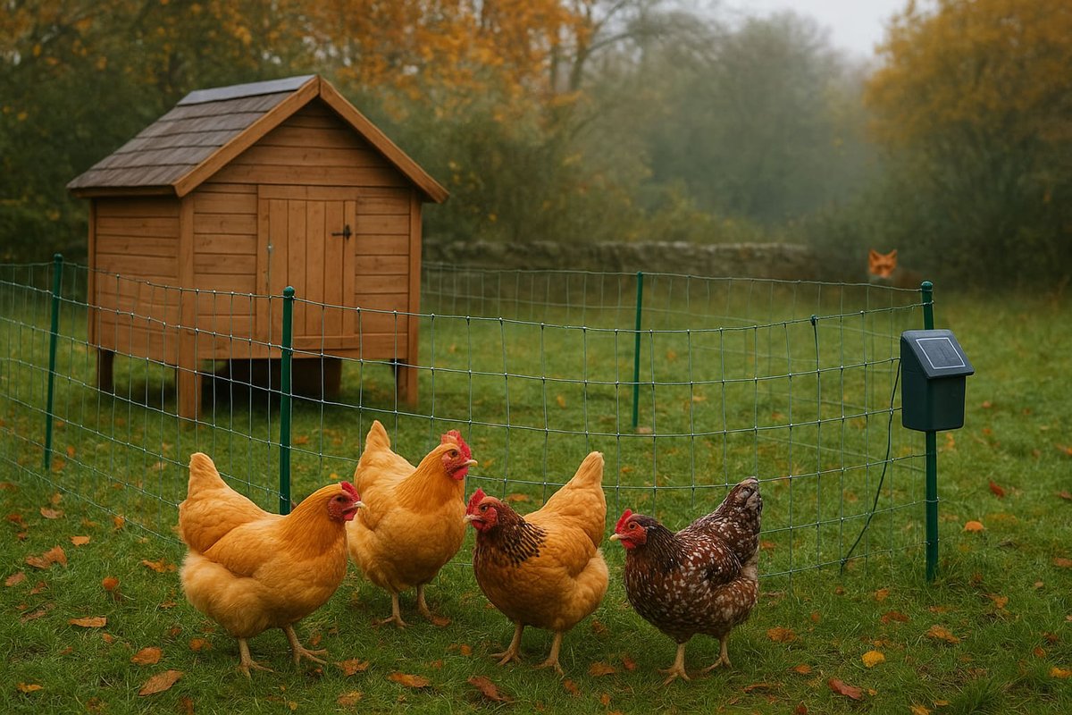 The Best Electric Fencing Kits for Protecting Chickens in the UK