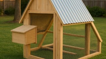 Are A-frame Chicken Coops Good? Pros, Cons, and Our A-frame Chicken Coop Plans (DIY + PDF)