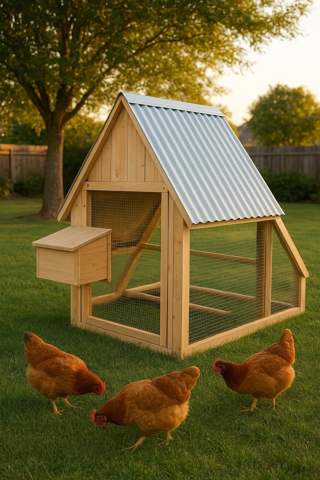 Are A-frame Chicken Coops Good? Pros, Cons, and Our A-frame Chicken Coop Plans (DIY + PDF)