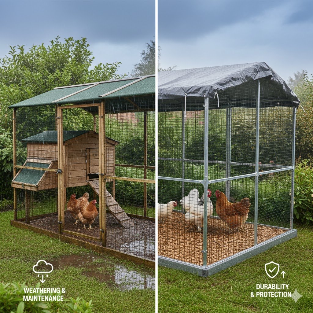 Best chicken run ideas: Walk in chicken run ideas for small UK gardens with modular outside chicken run and enrichment
