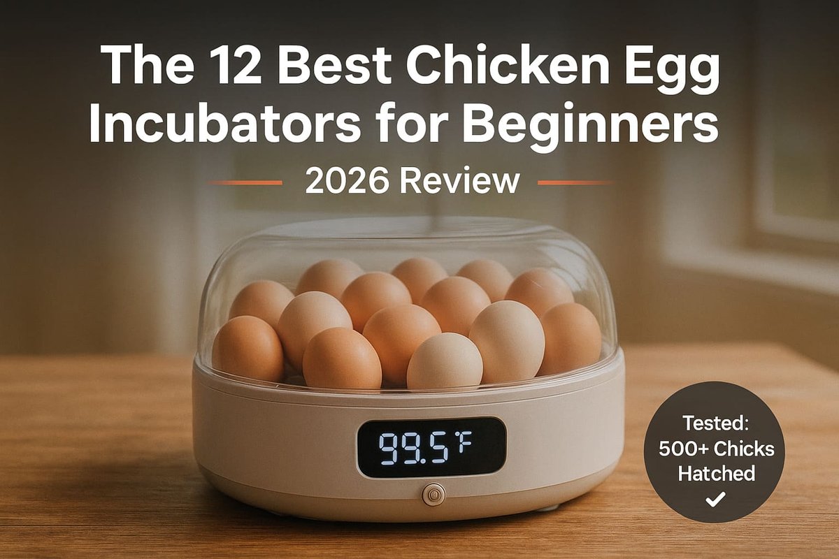 12 Best Chicken Egg Incubators for Beginners (2026 Review)