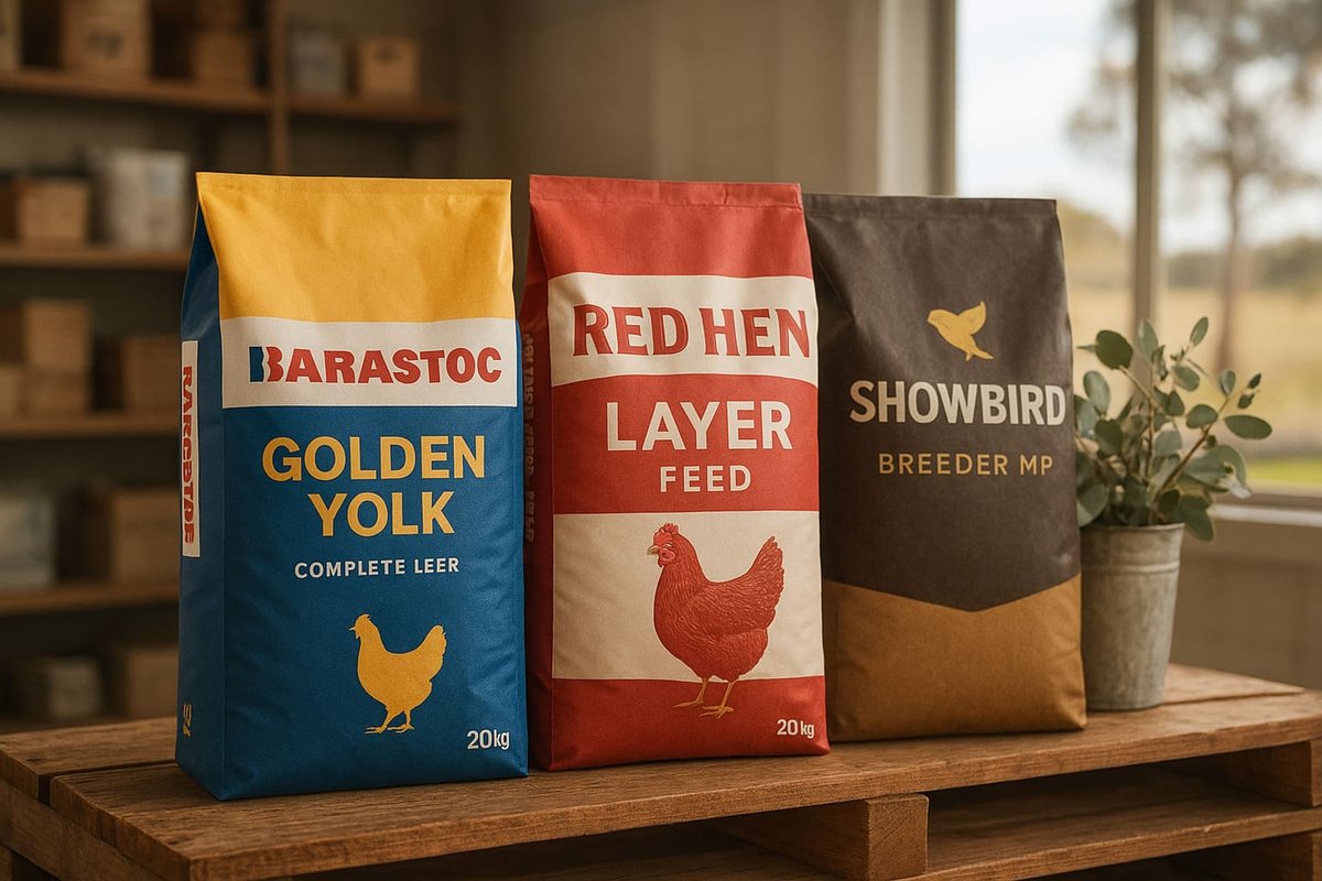 Australian Poultry Feed Brands: Complete Guide to Barastoc, Laucke Mills & Red Hen (2025)