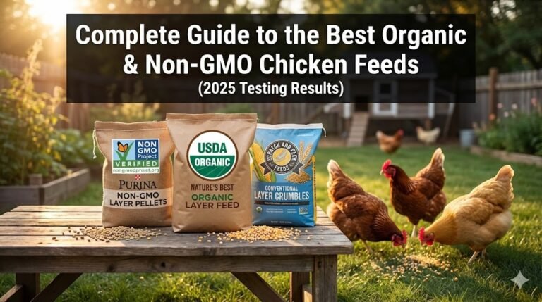 Best Organic & Non-GMO Chicken Feeds – 2025 Buying Guide
