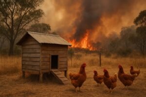 Bushfire Safety for Backyard Chickens: A Preparedness & Evacuation Plan