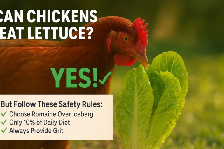 Can Chickens Eat Lettuce? Complete Safety Guide for Backyard Chicken Owners