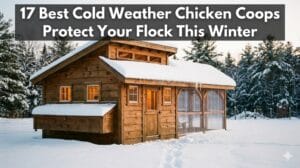 17 Best Cold Weather Chicken Coops to Protect Your Flock This Winter