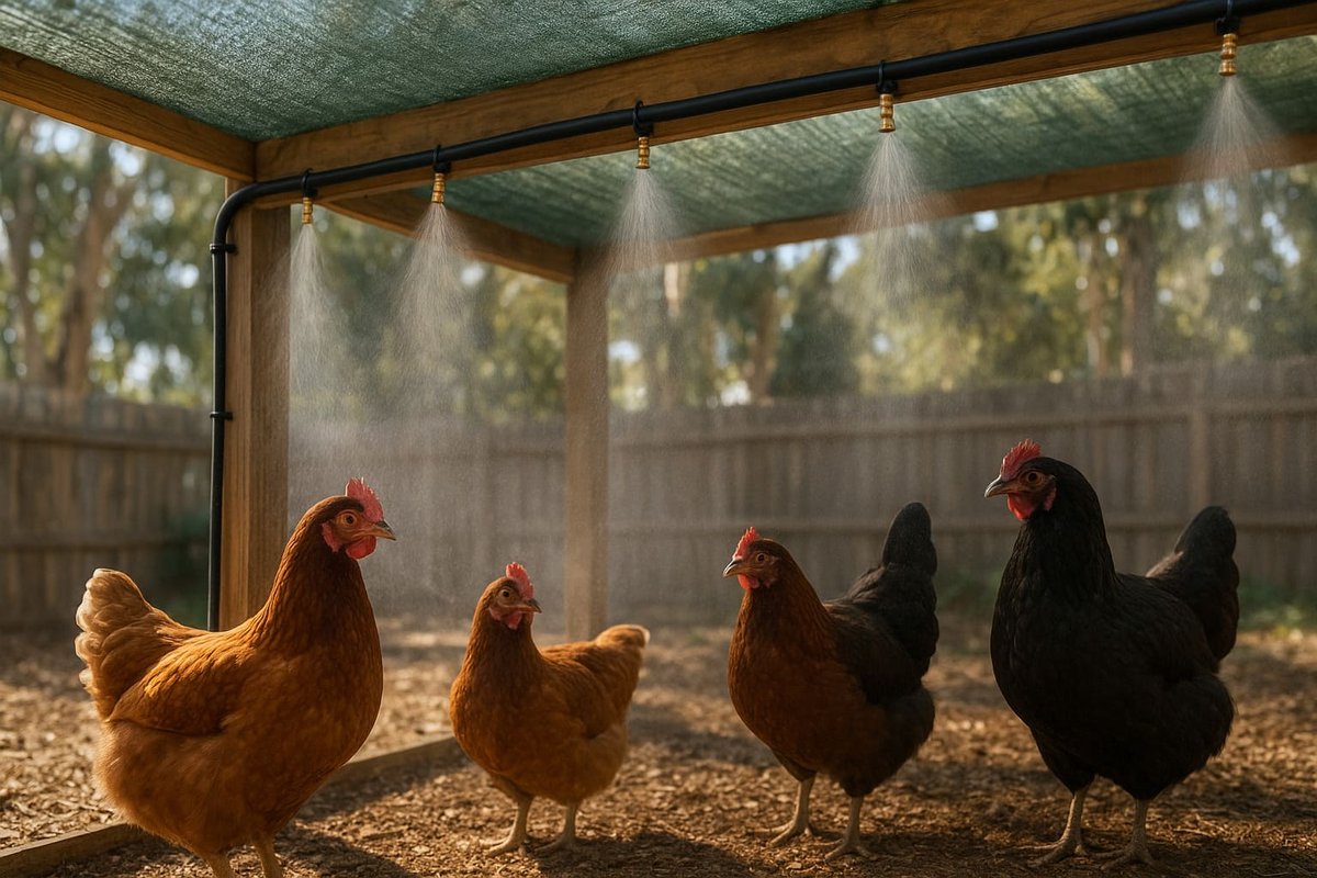 DIY Misting Systems for Chicken Coops Australia (2025 Guide)