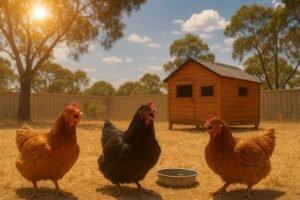 How to Keep Chickens Cool in Summer in Australia: Heatwave Guide