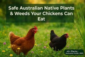 Safe Australian Native Plants and Weeds Your Chickens Can Eat