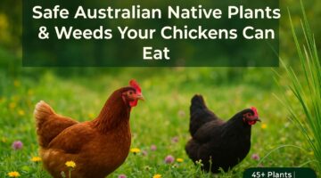 Safe Australian Native Plants and Weeds Your Chickens Can Eat