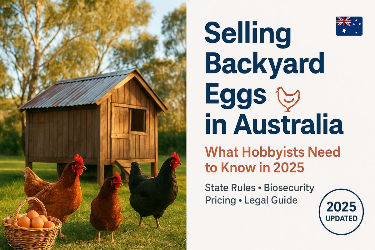 Selling Backyard Eggs in Australia: 2025 Legal Guide