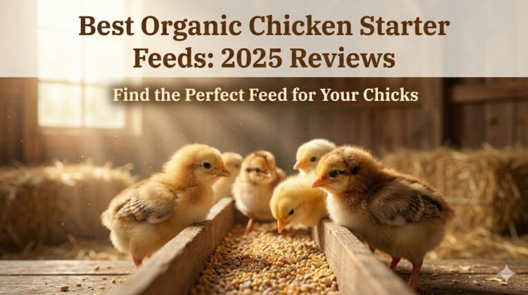 Best Organic Chicken Starter Feed Reviews (2025): Complete Brand Comparison
