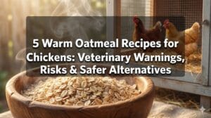 Oatmeal for Chickens: 5 Recipes + Vet Warnings & Safe Alternatives