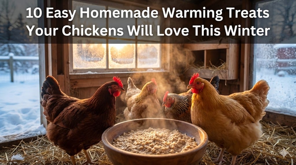 What to Feed Chickens in Winter: 10 Homemade Treats