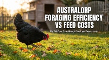 Australorp Foraging Efficiency vs Feed Costs: My 90-Day Free-Range Savings Experiment