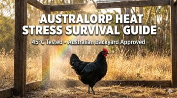 Australorp Heat Stress Management: How I Kept My Flock Alive at 45°C (Australian Guide)