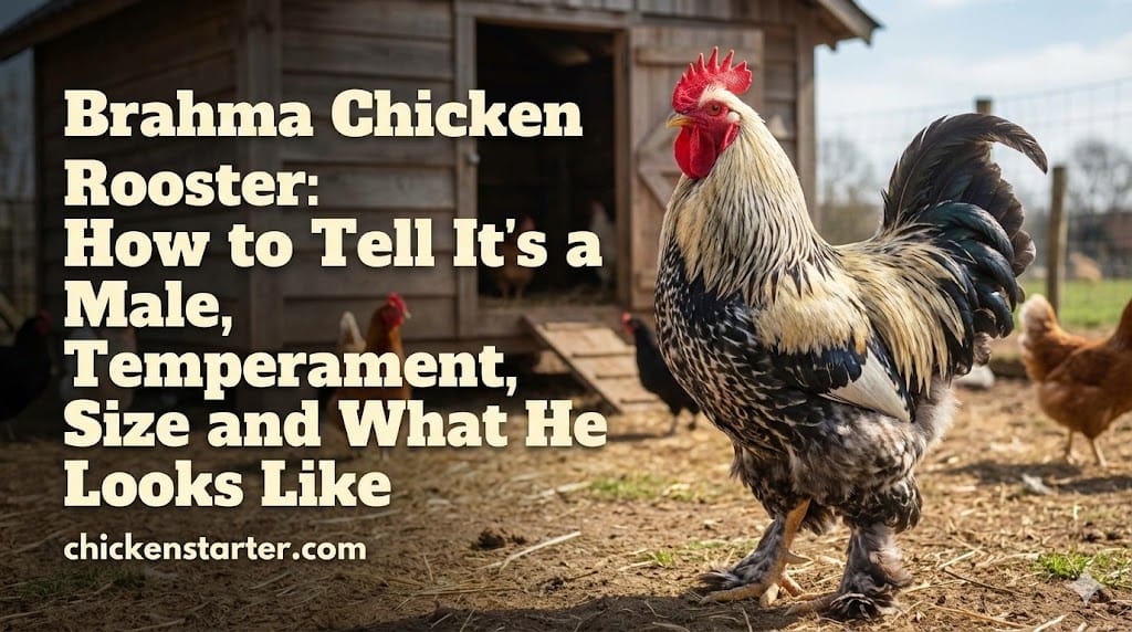 Brahma Chicken Rooster: How to Tell It's a Male, Temperament, Size and What He Looks Like