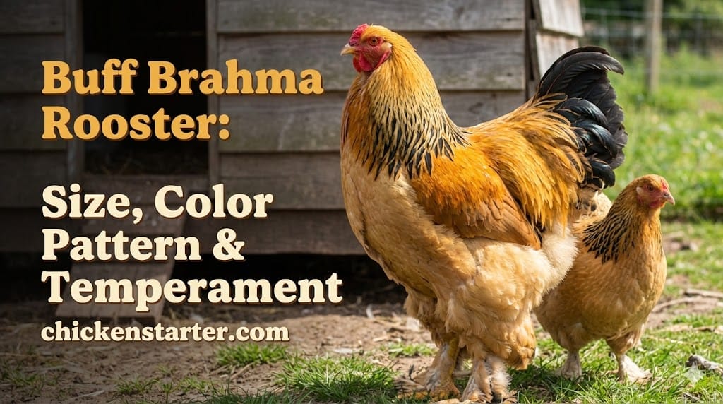 Buff Brahma Rooster: Size, Color Pattern & Temperament