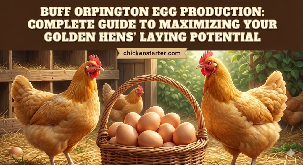 Buff Orpington Egg Production: Complete Guide to Maximizing Your Golden Hens' Laying Potential