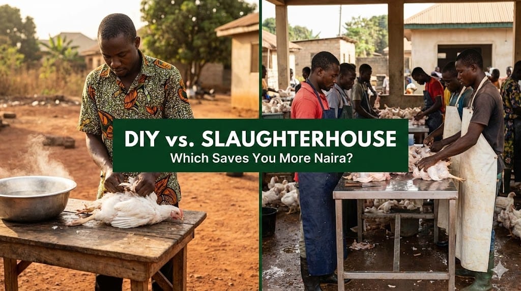 Cost of Dressing 100 Chickens in Nigeria: DIY vs. Slaughterhouse (My 2026 Breakdown)