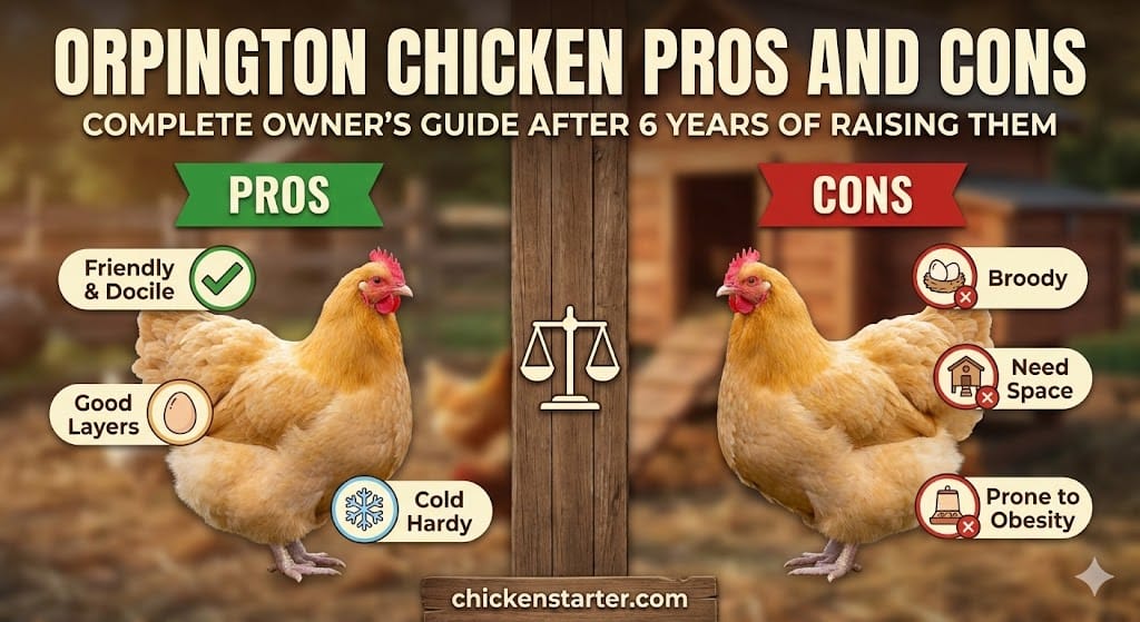Orpington Chicken Pros and Cons: Complete Owner's Guide After 6 Years of Raising Them