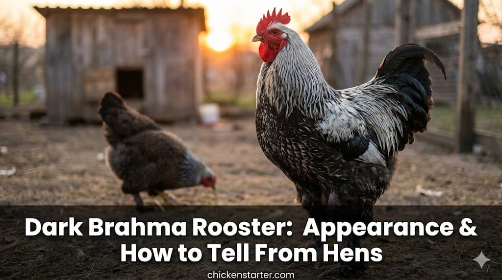 What Does a Dark Brahma Rooster Look Like? Full Guide
