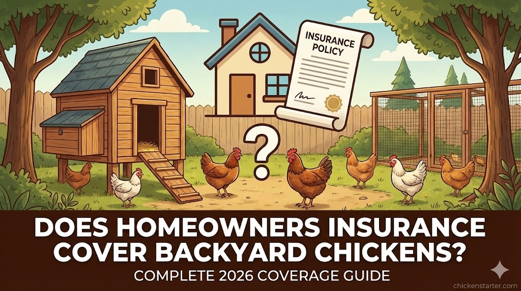 Does Homeowners Insurance Cover Backyard Chickens? Complete 2026 Coverage Guide