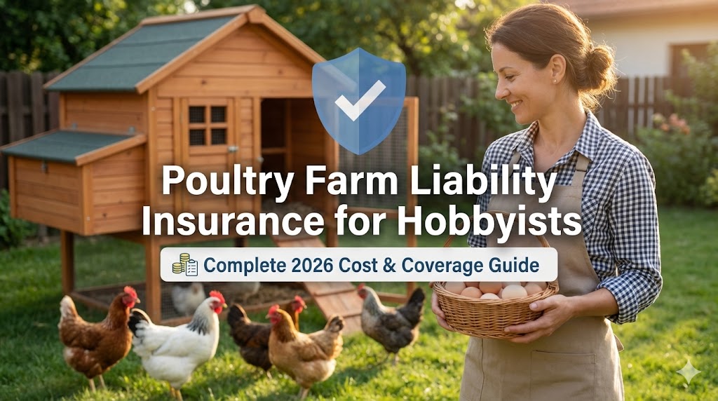 Poultry Farm Liability Insurance for Hobbyists: Complete 2026 Cost & Coverage Guide