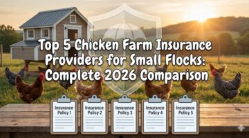 Top 5 Chicken Farm Insurance Providers for Small Flocks: Complete 2026 Comparison