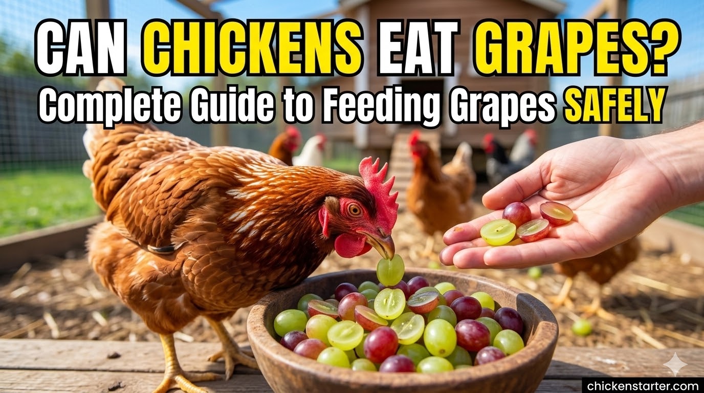 Can Chickens Eat Grapes? The Complete Guide to Feeding Grapes Safely to Your Flock