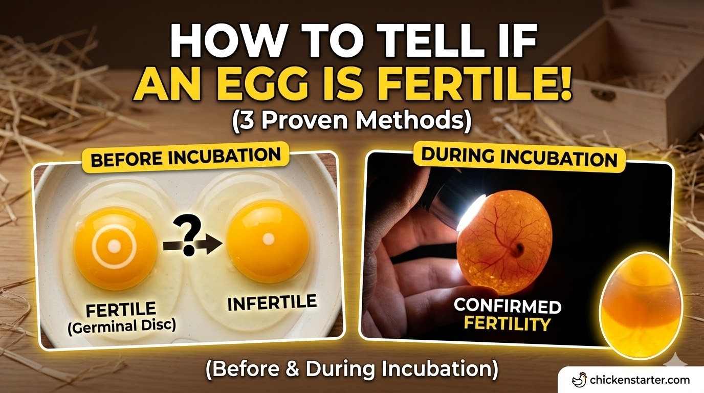 How to Tell If an Egg Is Fertile: 3 Proven Methods (Before and During Incubation)
