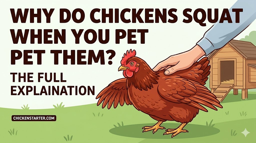 Why Do Chickens Squat When You Pet Them? The Full Explanation