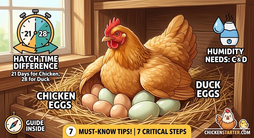 Can a Hen Hatch Duck Eggs? Everything You Need to Know Before Trying