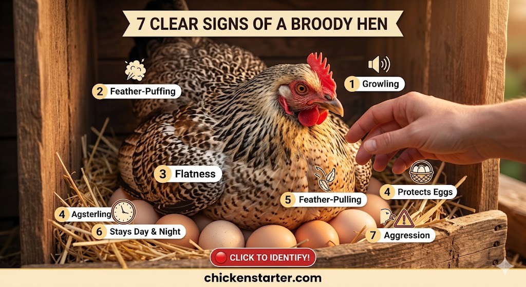 How to Tell if Your Hen Has Gone Broody: 7 Clear Signs Every Chicken Keeper Should Know