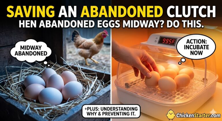 What to Do When Your Hen Abandons Her Eggs Midway: Saving the Clutch and Understanding Why It Happened