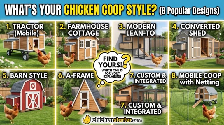 What's Your Chicken Coop Style? 8 Popular Designs Explained