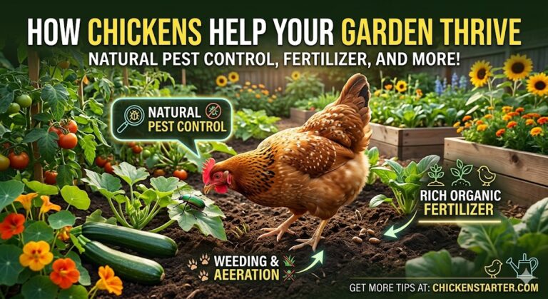 How Chickens Can Improve Your Garden Naturally (Pest Control, Fertilizer, and More)