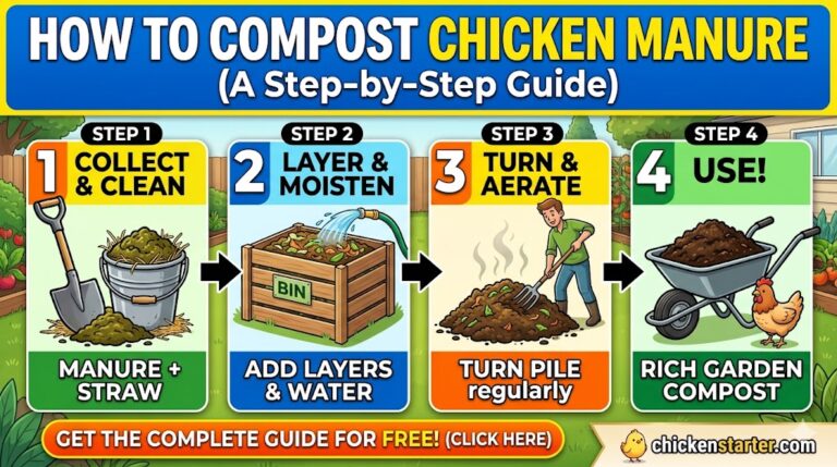 How to Compost Chicken Manure: A Step-by-Step Guide