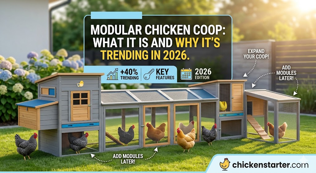 Modular Chicken Coop: What It Is and Why It's Trending in 2026